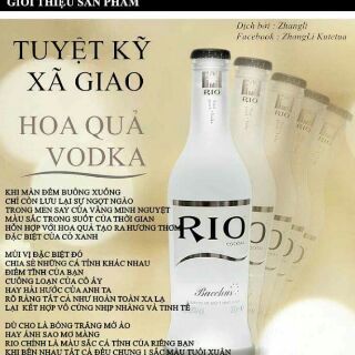 RIO - cooktail Rio đóng chai
