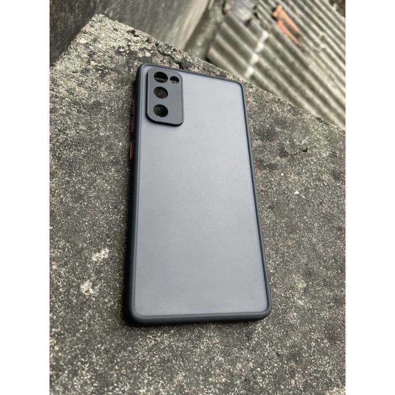 Ốp lưng Samsung Galaxy S20 FE /S21 fe nhám bảo vệ camera chống sốc ,va đập