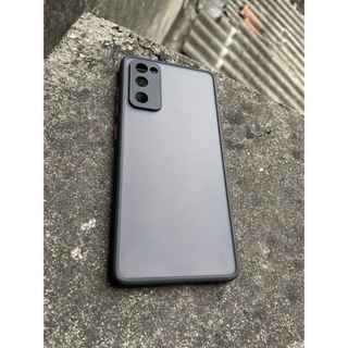 Ốp lưng Samsung Galaxy S20 FE /S21 fe nhám bảo vệ camera chống sốc ,va đập (đen)