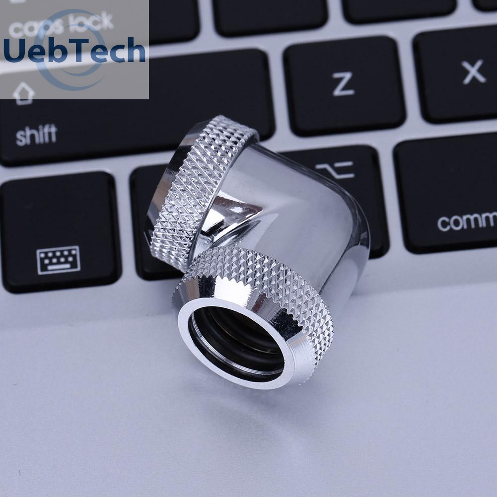 Đầu nối ống nước 90 độ Uebtech 14mm OD G1/4