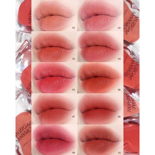 SON KEM LÌ MUZIGUE MANSION - HÃNG MỸ PHẨM THUẦN CHAY NỘI ĐỊA HÀN