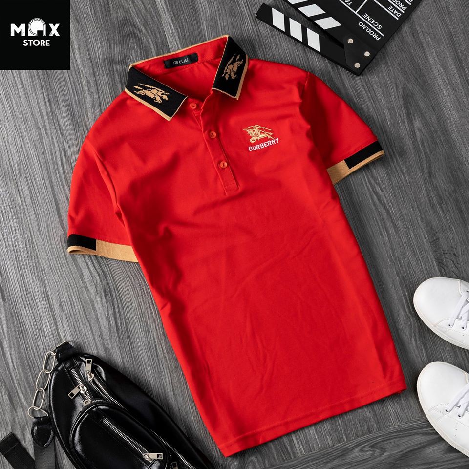 Áo thun nam có cổ ngắn tay cổ dệt nhiều mẫu | BigBuy360 - bigbuy360.vn