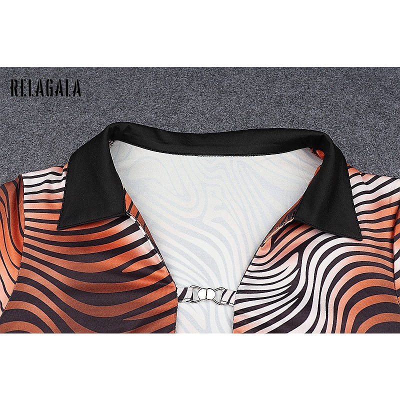 Jumpsuit Tay Dài Cổ Chữ V Kẻ Sọc Thời Trang Quyến Rũ Cho Nữ | BigBuy360 - bigbuy360.vn