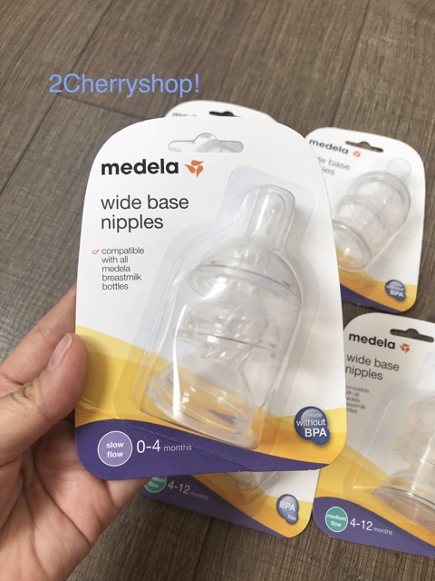 Núm ti thay thế bình sữa Medela (Us)