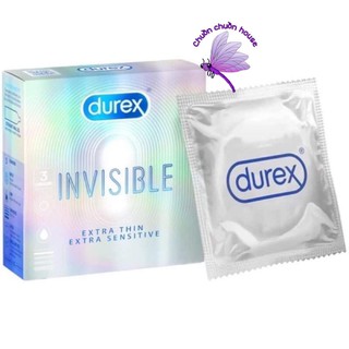 Bao Cao Su Durex Invisible hộp 3 bao