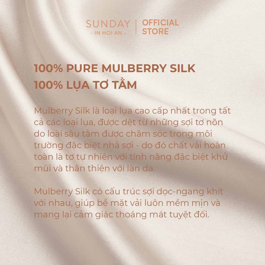 Set 3 Khẩu Trang SUNDAY Lụa Mulberry 100% Cao Cấp Chống Lão Hóa Và Dưỡng Da | Set Of 3 SUNDAY Mulberry Silk Face Mask | BigBuy360 - bigbuy360.vn