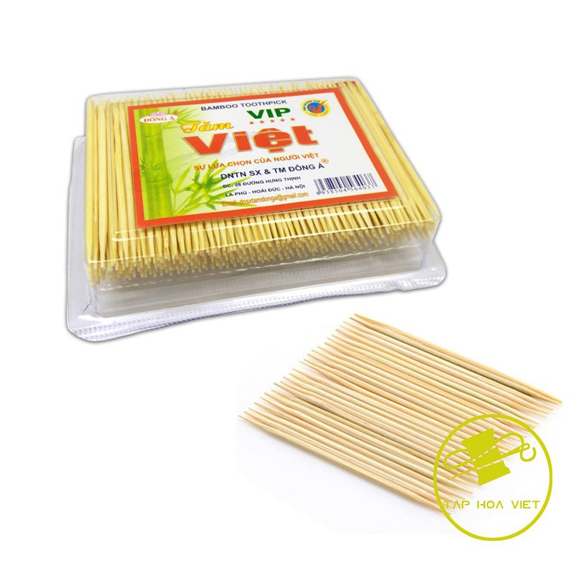 10 Hộp tăm tre nhọn