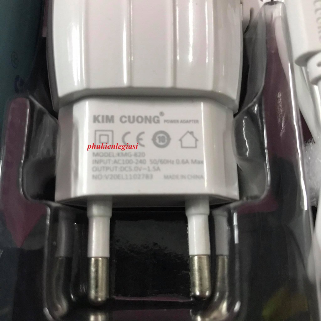 CỐC SẠC LIỀN DÂY KIM CƯƠNG KMG820