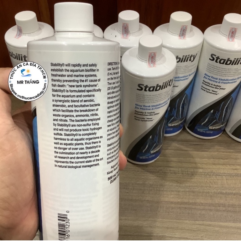 Seachem Stability : Hệ thống vi sinh cho bể cá