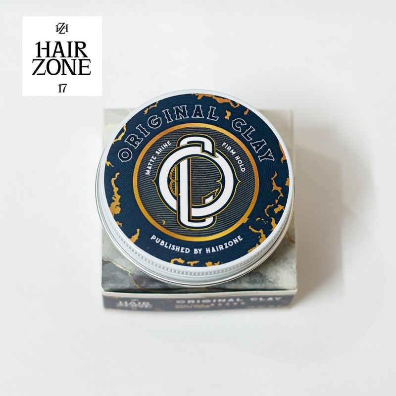 Sáp vuốt tóc HAIRZONE ORIGINAL CLAY Version 3 hương CoLa