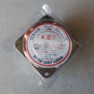 Cuộn dây stator quạt máy 46 dày 20mm
