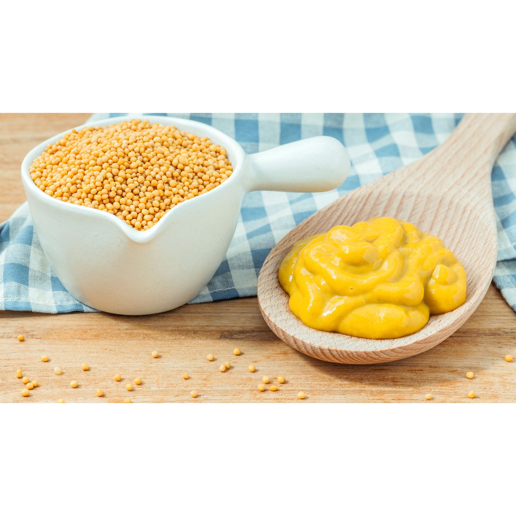 [HÀNG CHÍNH HÃNG] Hạt Mù Tạt Vàng Gói 100gr – Yellow Mustard Seeds