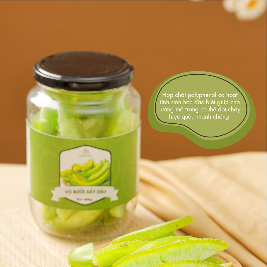 VỎ BƯỞI DA XANH SẤY DẺO ăn vặt healthy cho người ăn kiêng ăn chay mẹ bầu giúp giảm mỡ kiểm soát cholesterol