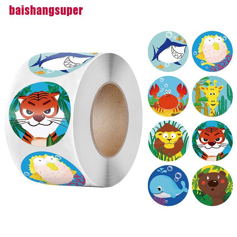 Cuộn 500 Sticker Dán Trang Trí