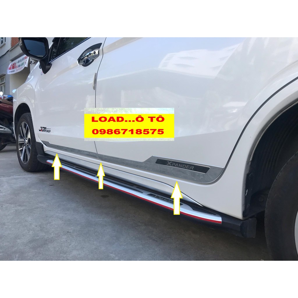 Nẹp sườn Xe Mitsubishi Xpander Inox LOẠI 1, ốp sườn xe Xpander 2018-2021