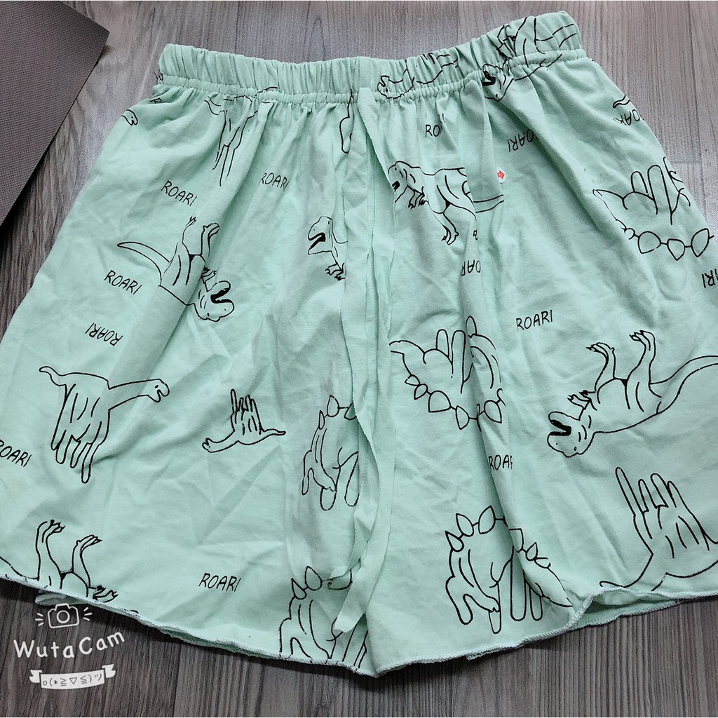 Quần ngủ mặc nhà(có ảnh thật) siêu mát, thun Cotton Co giãn Hoạ Tiết Xinh Xắn-giadungsieure