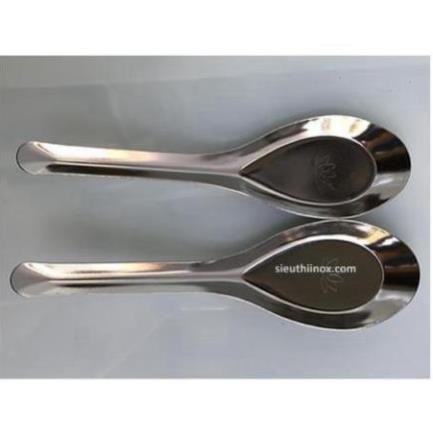 Thìa phở inox cán dài loại dày  MSPN