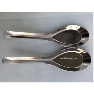 Thìa phở inox cán dài loại dày  MSPN