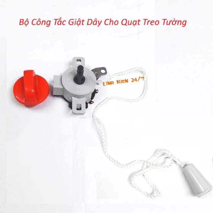 Công Tắc Giật Dây Cho Quạt Treo Tường