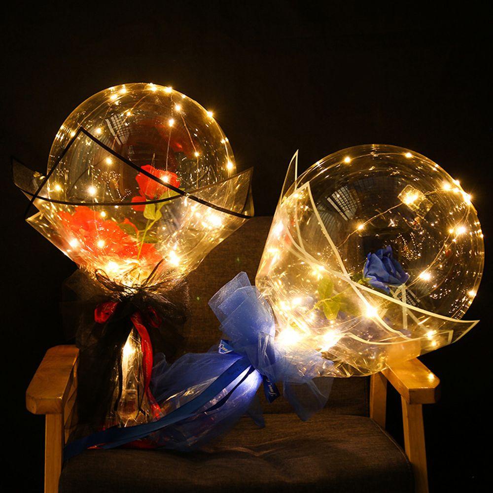 Bộ Bong Bóng Bay LAYOR1 Bobo Có Đèn LED Phát Sáng