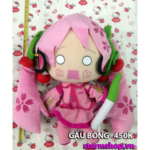 Gấu bông MIku Rinlen size lớn giá 450k/1 con