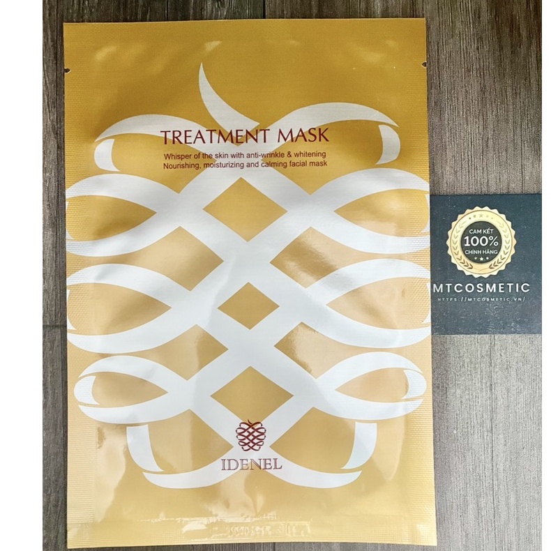 Mặt nạ tế bào gốc Idenel - 1 Miếng - Tăng cường độ ẩm, tạo độ căng bóng trên da - hỗ trợ Vi kim, lăn kim, peel da