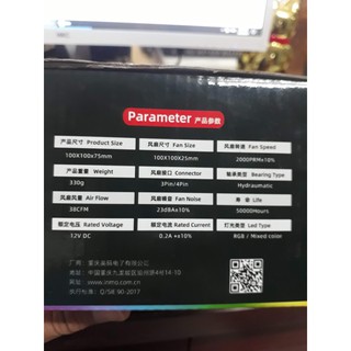 Tản nhiệt cpu, Coolmon UFOX, có led rgb