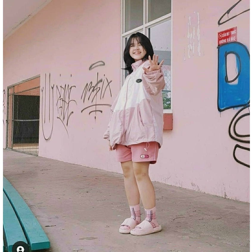 Áo Khoác Dù TMS LOGO MIDSIDE Nam Nữ Ulzzang Unisex Form Rộng Bomber Jacket Summersweater P9433
