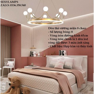 ĐÈN THẢ VƯƠNG MIỆN (TẶNG KÈM BÓNG LED)