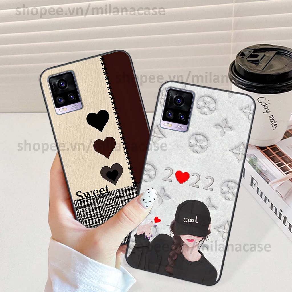 Ốp Vivo V20 hình trái tim be love tình yêu siêu đẹp, cá tính, thời trang