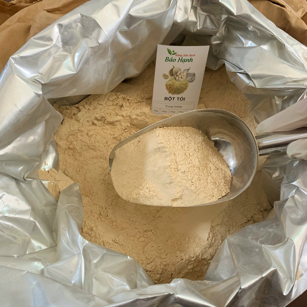 Bột tỏi nguyên chất 150gr - 1kg Garlic Powder Natural BH Spices chế biến thực phẩm 150gr – BHS009