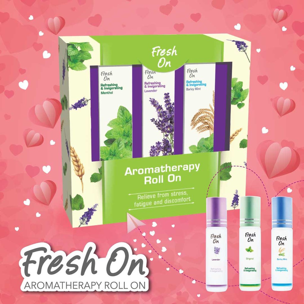 Dầu gió Con Ó Fresh On bi lăn 8ml Singapore