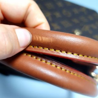 Túi xách lv da thật si Nhật size 27cm