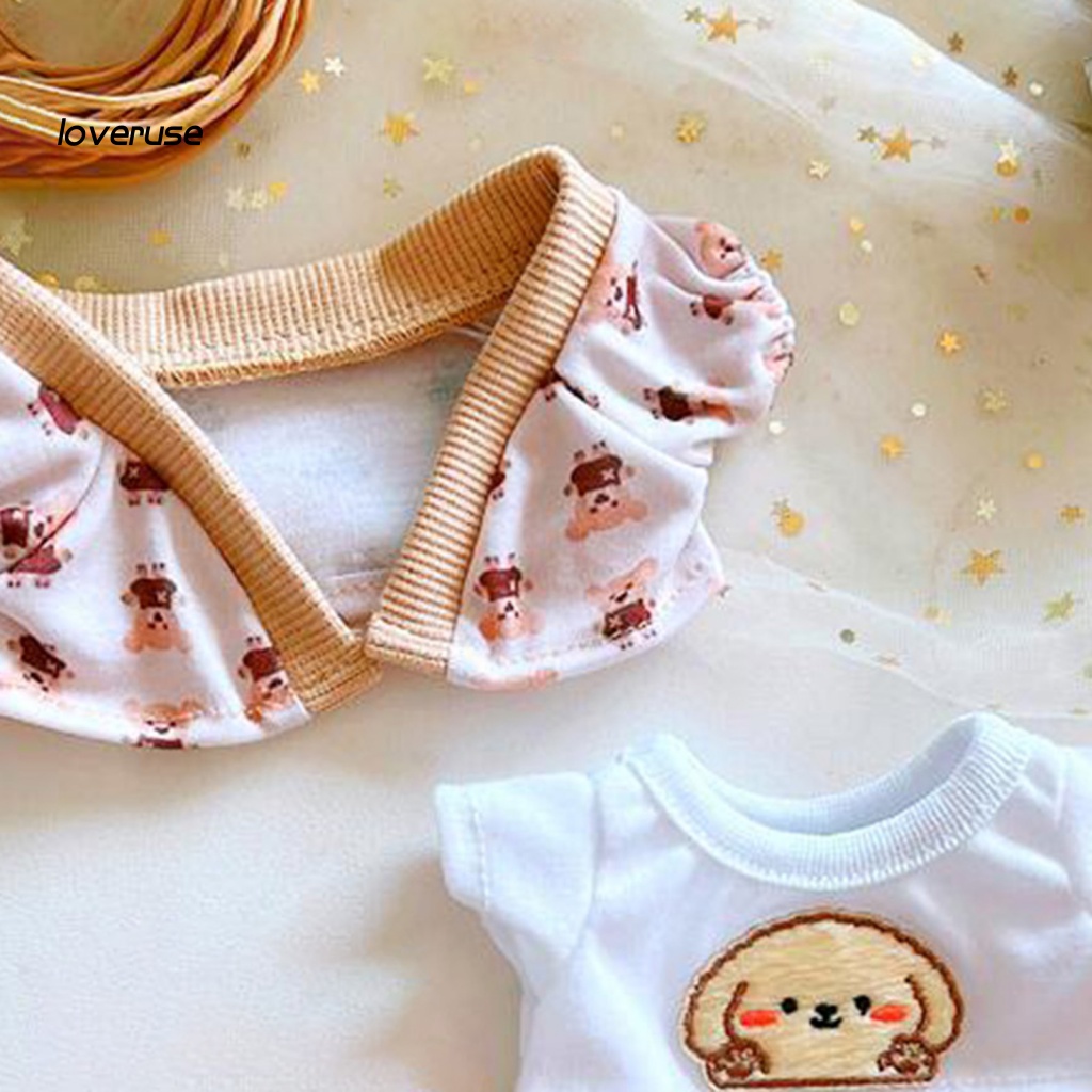 Bộ Quần Áo Cotton Mini Dành Cho Búp Bê Thần Tượng