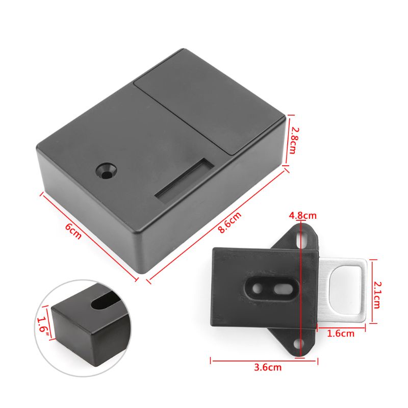 Ổ Khóa RFID Cảm Biến Thẻ Thông Minh Vô Hình Cho Tủ Đồ / Ngăn Kéo