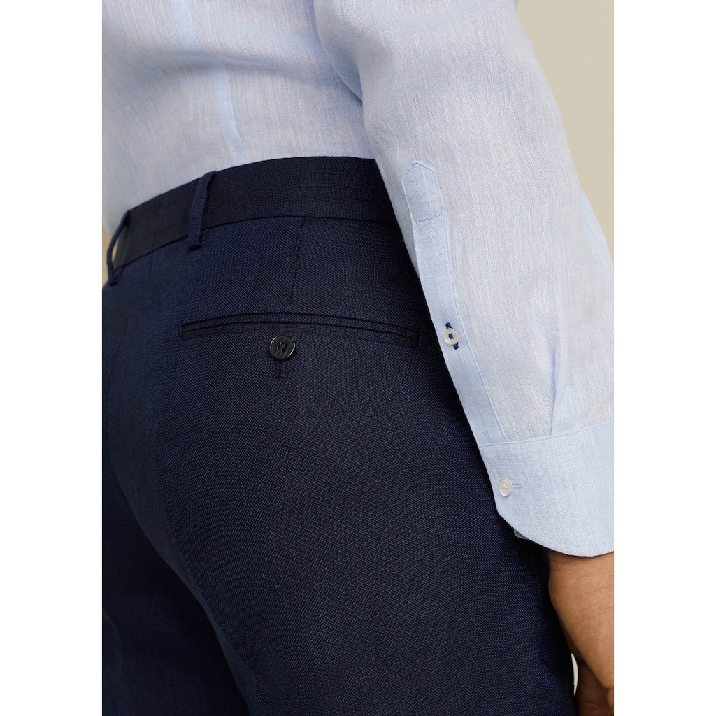 [Xuất khẩu] Quần vải Nam Màu NAVY-BERNICE-KHÔNG NHĂN-KHÔNG BÁM BỤI-Quần Vải Bernice Man | BigBuy360 - bigbuy360.vn