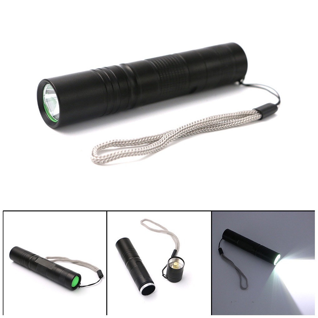 [GLOBAL] XPE LED Mini 300LM Flashlight Life Waterproof Anti-slip Electric Torch Travelling Lights Accessories Tools