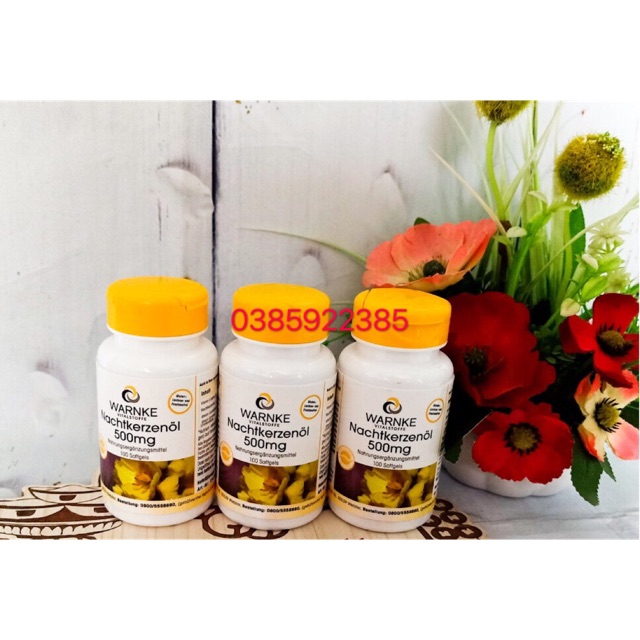 (Có Bill) Tinh Dầu Hoa Anh Thảo Của Đức