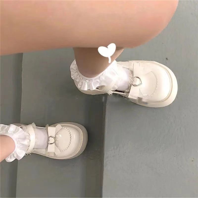 Giày Công Chúa Đế Dày Phong Cách Nhật Bản Dễ Thương Cho Nữ