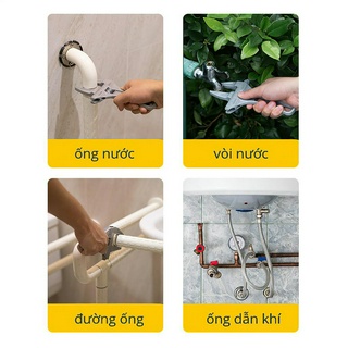Mỏ lết Cờ lê vặn ống nước độ mở 6-68mm
