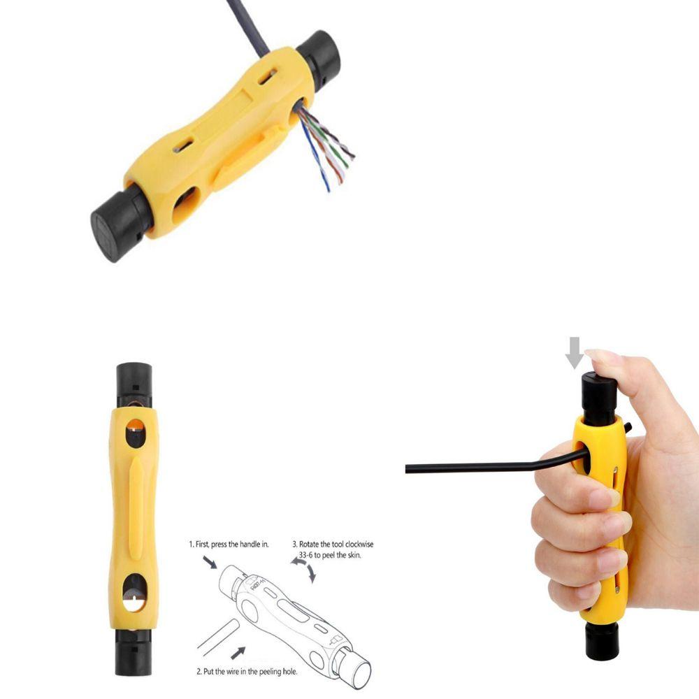 LONTIME Kềm Cắt Dây Cáp Đồng Trục Bền Bỉ Cho RG59 RG11 RG7 RG6