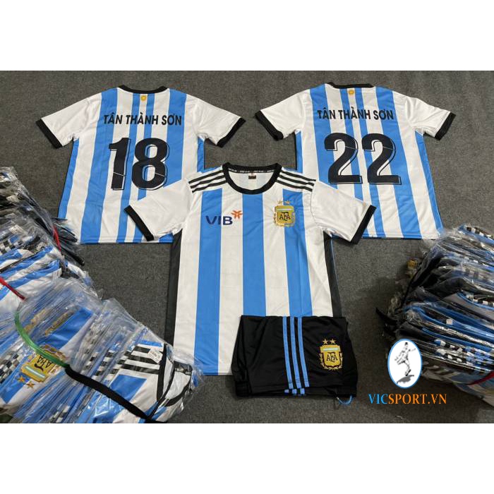 Quần Áo Đá Bóng, Áo Đá Banh CLB Đội Tuyển Quốc Gia 2022-2023 Thun Lạnh Cao Cấp Bigsize  - Vicsport