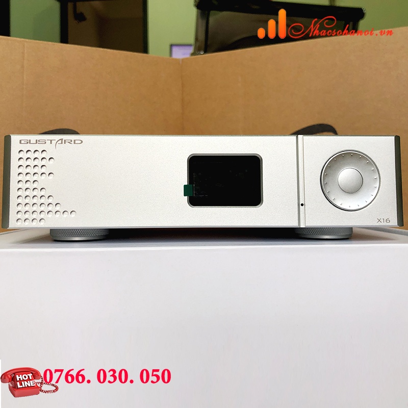 Giải Mã DAC GUSTARD X16 - MQA/ BLUETOOTH 5.0/ 32BIT/ 768kHZ/ DSD512