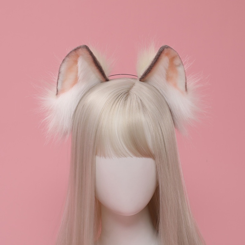 Băng Đô Tai Thú Bông Phong Cách Lolita Đáng Yêu