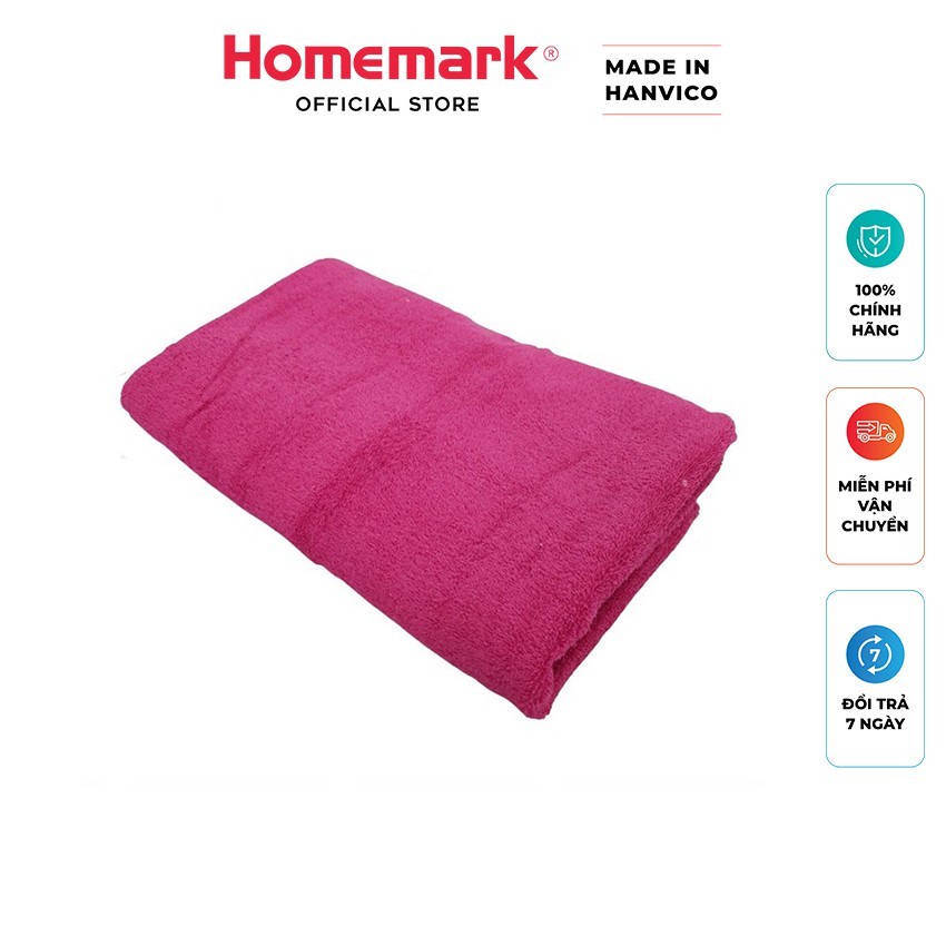 Khăn tắm khách sạn cotton cao cấp Hanvico by Homemark sợi nhập khẩu Pakistan thấm hút tốt chuẩn 5 sao