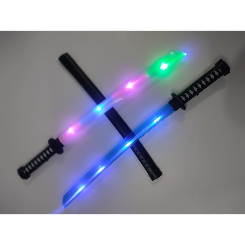 Kiếm Siêu nhân, Kiếm Nhật Katana, Minicraft của Ninja PHÁT SÁNG CÓ NHẠC - đồ chơi vận động