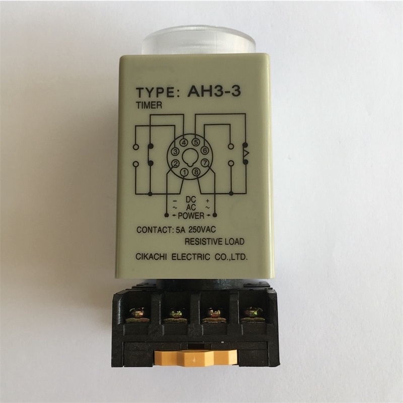 Đế rơ le 8 chân tròn - Timer CKC - Đa năng - Bền bỉ với thời gian | LAKISAN