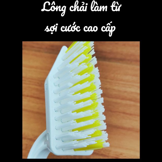 Bàn chải cọ rửa góc tường, ron gạch nhà tắm - nhà vệ sinh