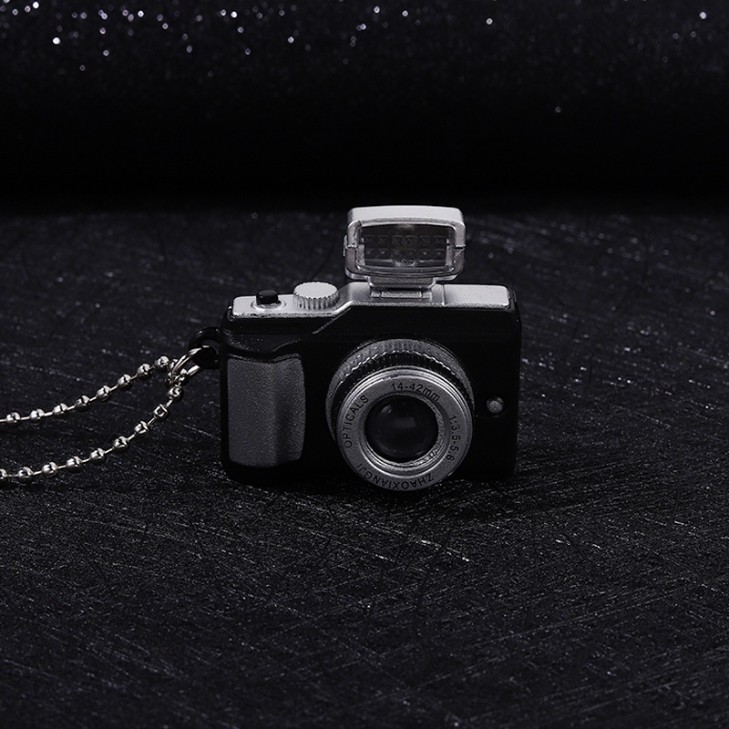 Vòng cổ Mặt Hình Máy Ảnh Mini 4 Kiểu Phát Sáng Dễ Thương Vui Nhộn Thích Hợp Làm Quà Tặng Cho Bạn