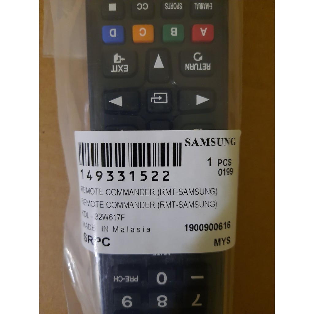 [Mã ELFLASH5 giảm 20K đơn 50K] Điều khiển tivi Samsung BN59-01199F- Hàng tốt chính hãng Made in Malaysia Tặng kèm Pin